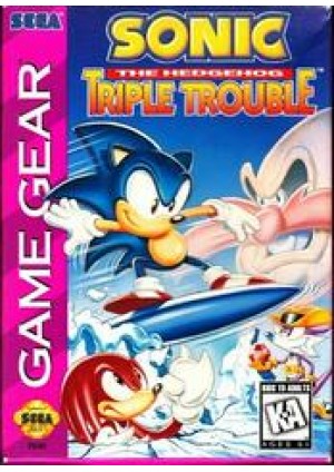 Sonic The Hedgehog Triple Trouble/Game Gear
